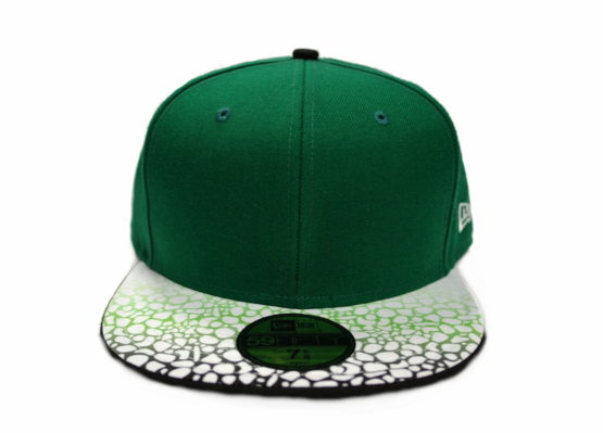 New Era 59 Fifty Gravel Grade Fitted Cap / Color: Kelly Green