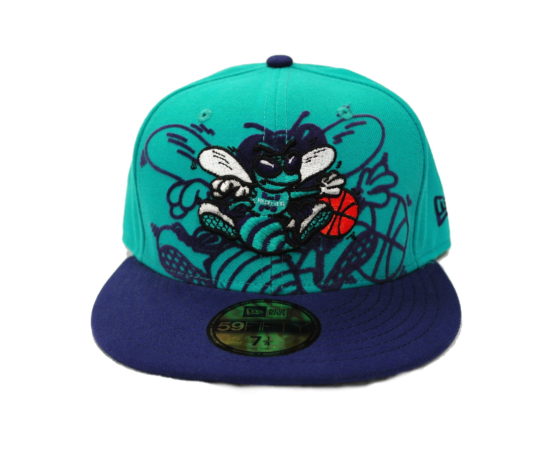 New Era Charolet Hornets Over Flock / Color: Team