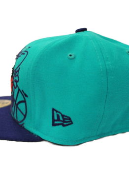 New Era Charolet Hornets Over Flock / Color: Team