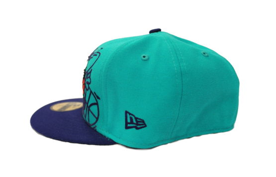 New Era Charolet Hornets Over Flock / Color: Team