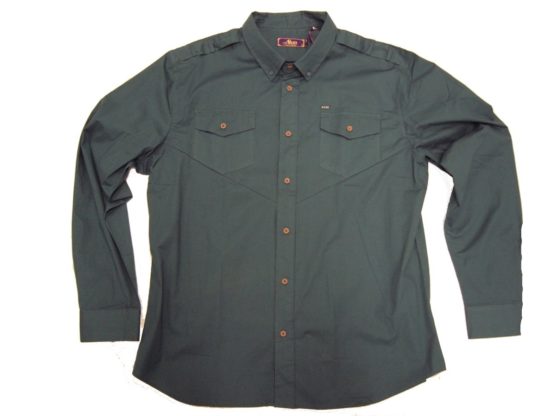 Akoo Long Sleeve Woven Button Up Shirt