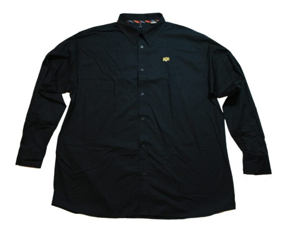 Pelle Pelle Long Sleeve Button Up Shirt / Color: Black