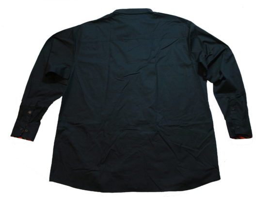 Pelle Pelle Long Sleeve Button Up Shirt / Color: Black