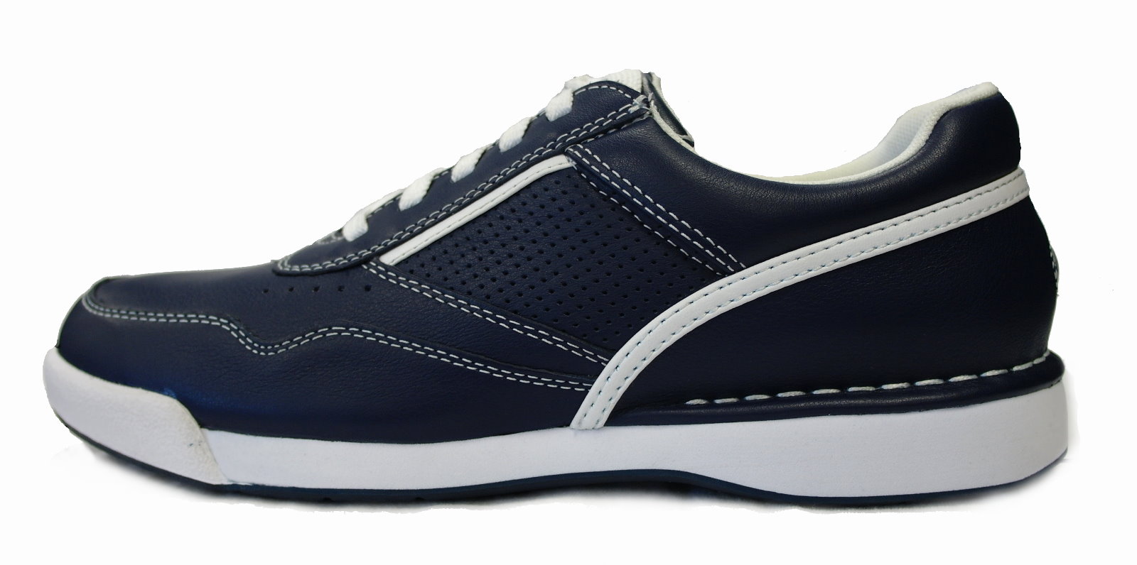rockport navy shoes