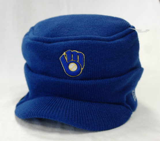 New Era Visor Knit Milwaukee Brewers