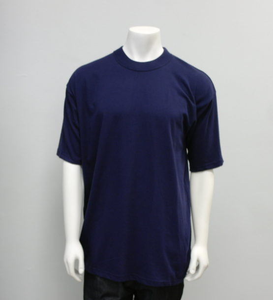 Gemrock Plain Tee Color: Navy Blue