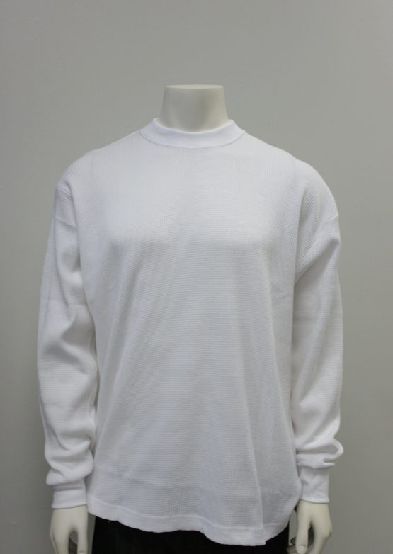 Gemrock Plain Long Sleeve Heavy Weight Thermo / Color: White