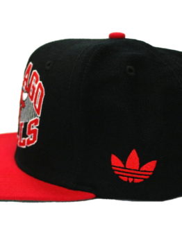 Chicago Bulls Adidas Flat Brim Snap Back Cap