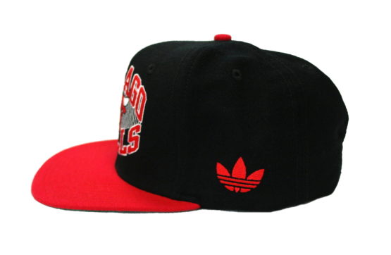 Chicago Bulls Adidas Flat Brim Snap Back Cap