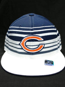 Reebok NFL Chicago Bears Side Stripe fitted Cap / Color: White