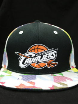 Adidas NBA Clevland Cavaliers Multi Color Fitted Cap / Color: Multi