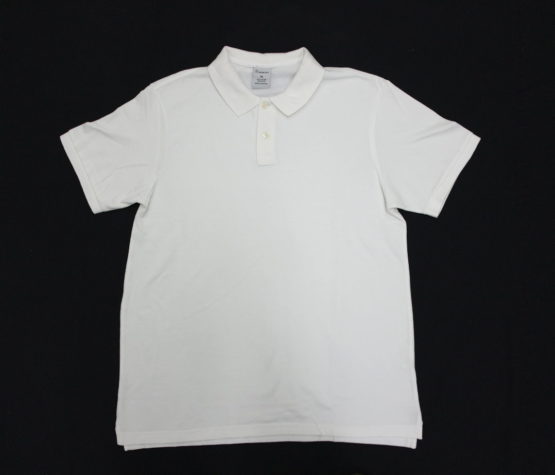 Plain Polo Shirt / Color: White