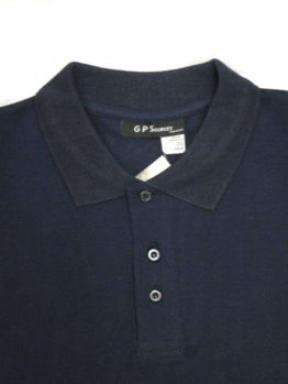 Plain Polo Shirt /  Color: Navy