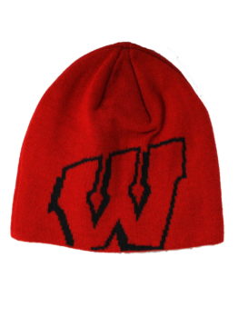 Wisconsin Badgers Knit Beanie / Color: Team