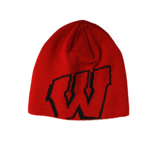 Wisconsin Badgers Knit Beanie / Color: Team