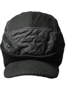 New era EK Down Hill Theory Knit Visor / Color: Black