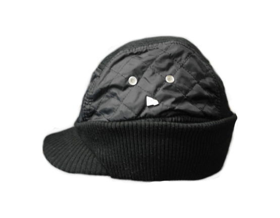 New era EK Down Hill Theory Knit Visor / Color: Black