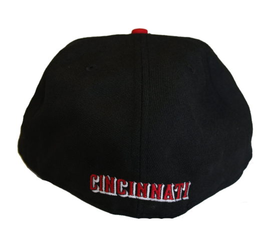 New Era Cincinnati Reds Viseon Fitted Cap / Color: Red Black