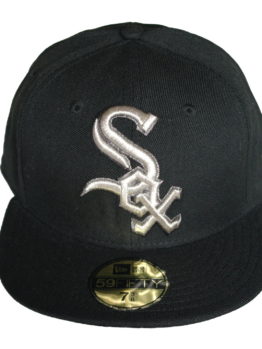 Big Metallic / Chicago White Sox / New Era Fitted Cap / Color:Black