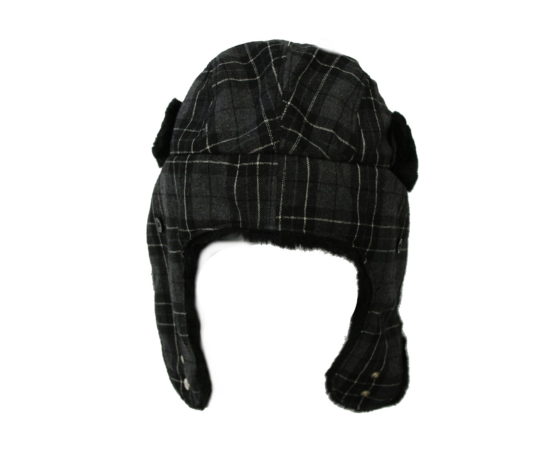 New Era EK Trapper / Color: Gray Plaid