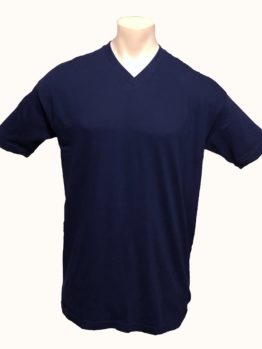 Plain Tee V- Navy