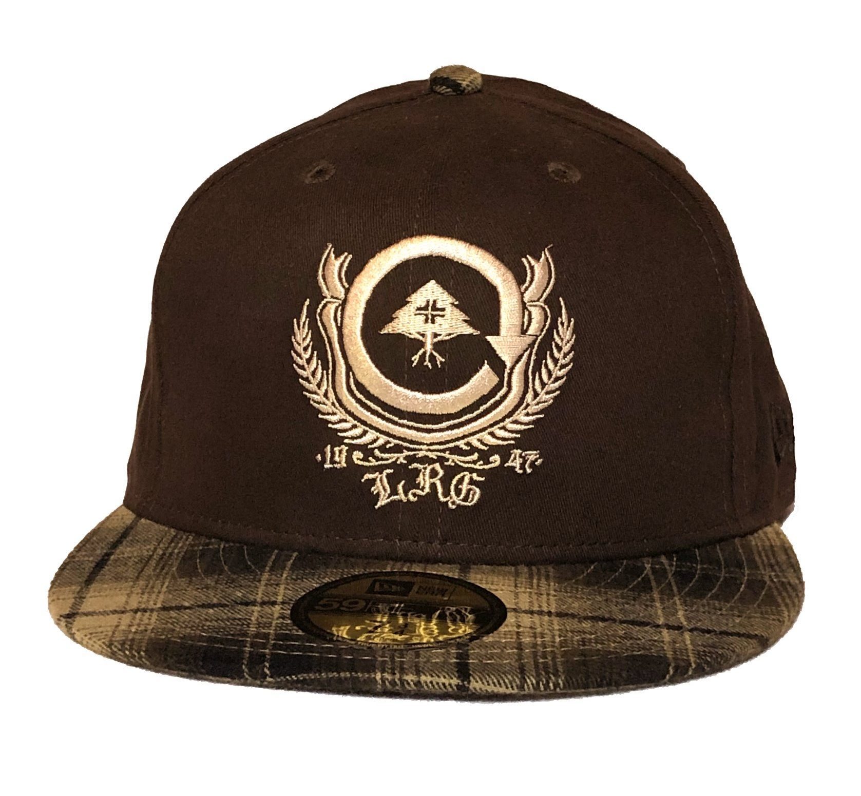 New Era 59Fifty LRG Fitted Cap H107011 / Color: Dark Chocolate 