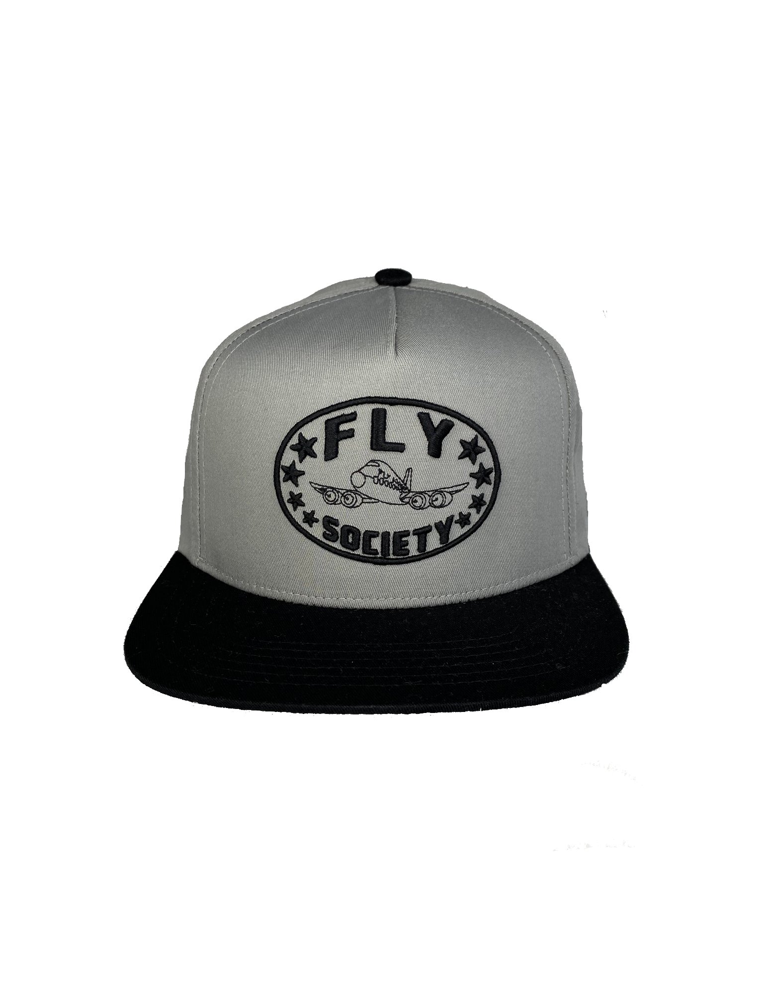 Fly Society Snapback Cap / Color: Grey/Black - SCOTTEEZ URBAN