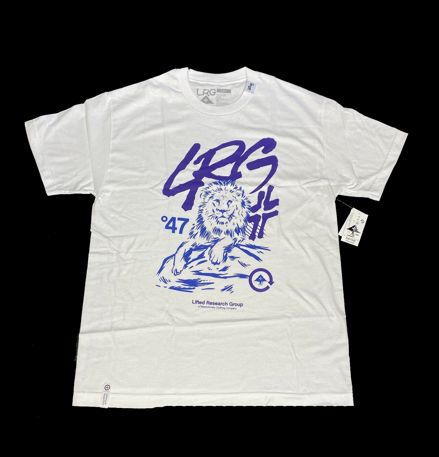 LRG Lion Purple Tee - Copy