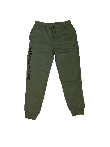 LRG MILITARY GREEN LIFTED SCRIPT JOGGER - SCOTTEEZ URBAN