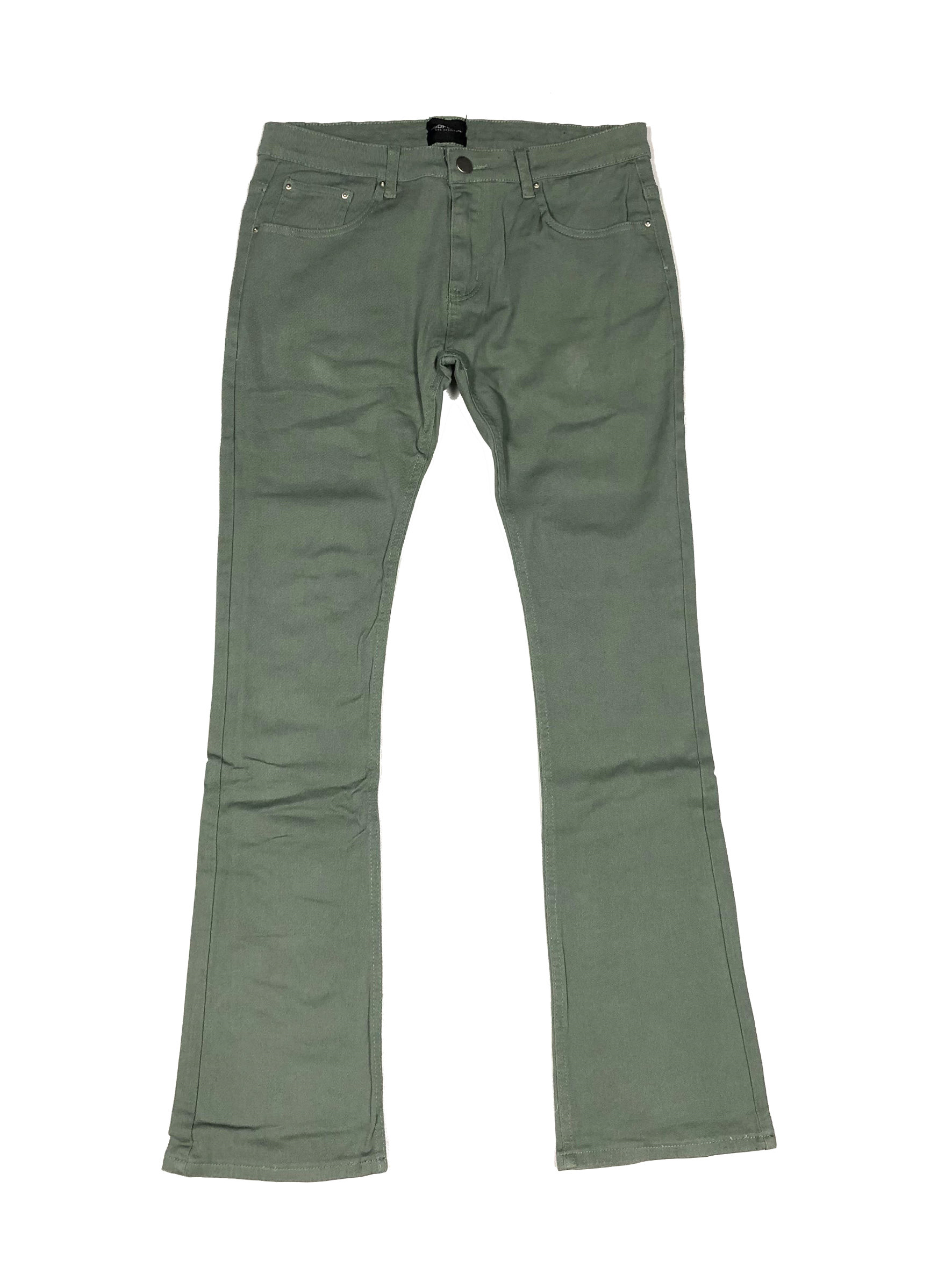 Cooper 9 Fence Stack Jeans Sage