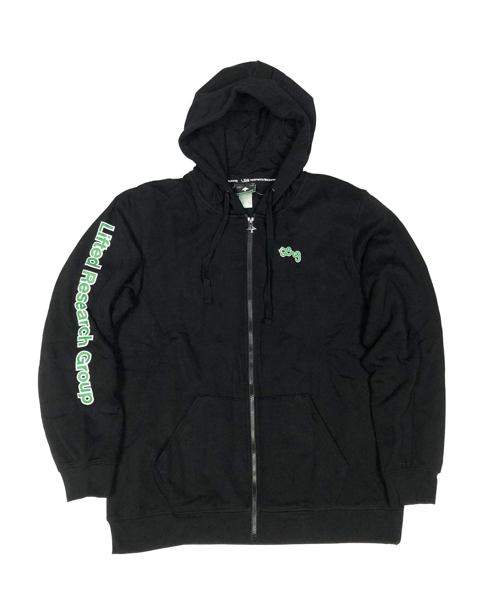 LRG SCRIPT FULL ZIP HOOD L39TMJHXX Black Green