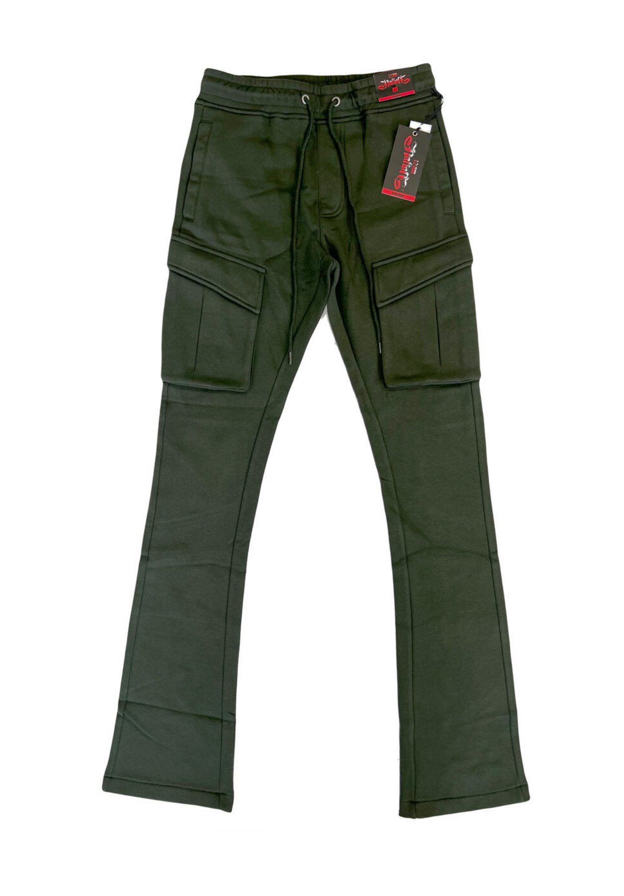 RB 12am Cargo Fleece Stacked Pants 6612SP Olive