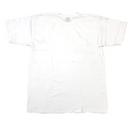 Gemrock Crew-neck Plain White Tee - Image 2