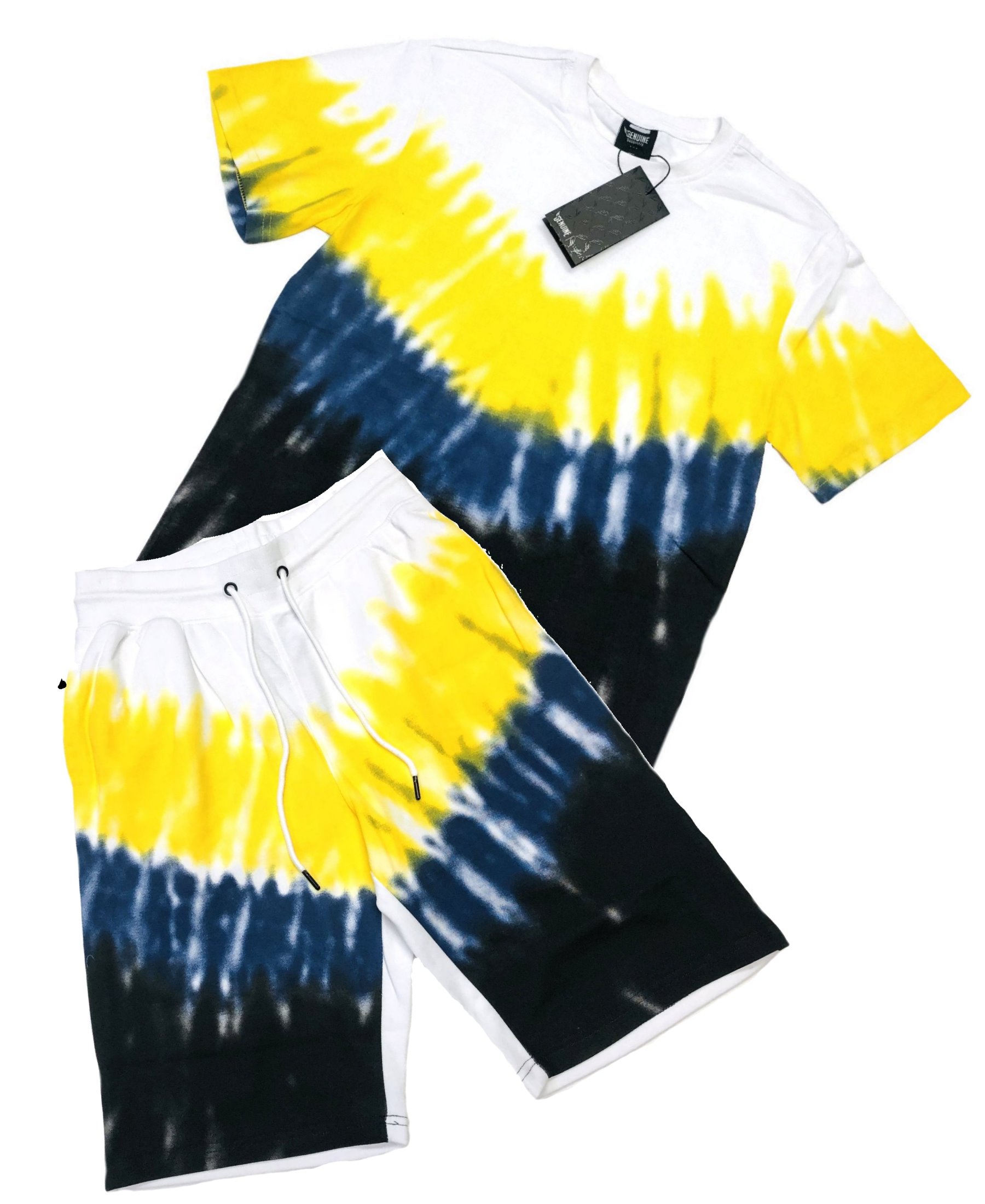 Genuine Tie Dye Yellow set