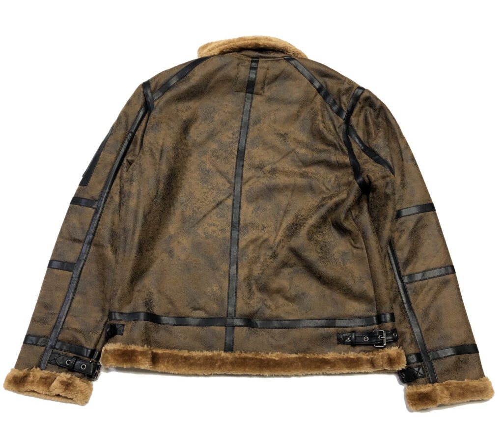 Tm Performance Jackets TM Exposure Faux Leather Winter Jacket, Style# J6PJ, Color: Brown ...