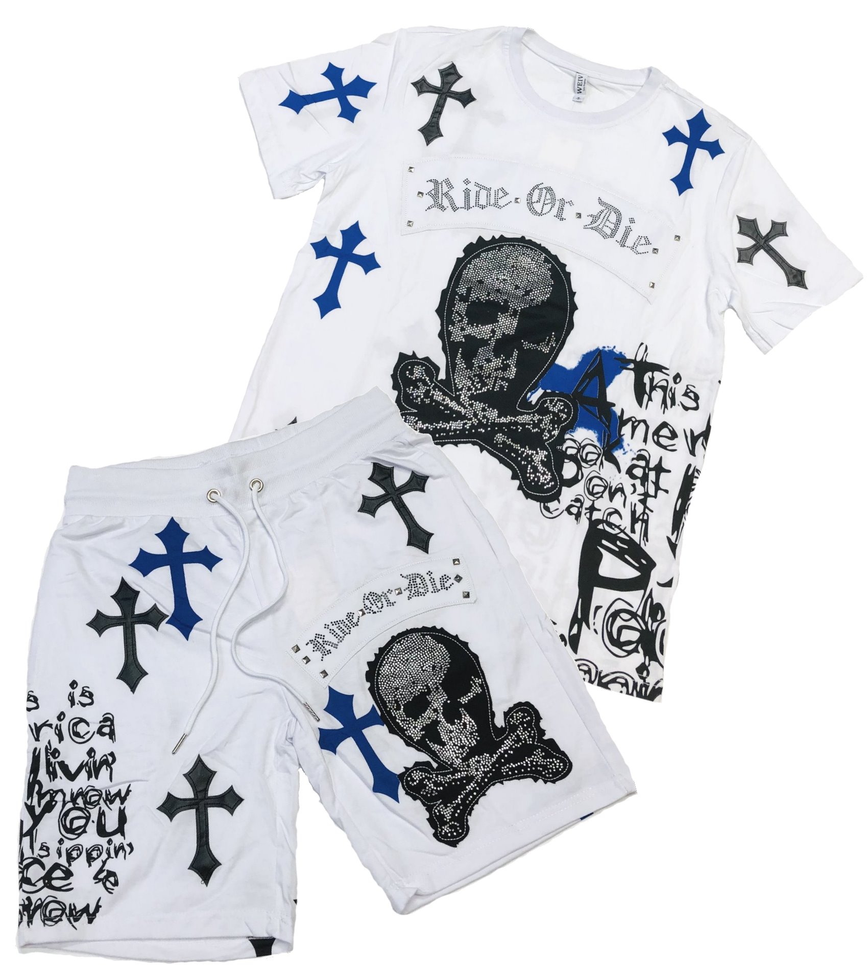 Weiv Skull set blue