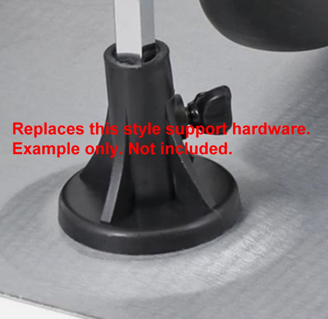 Mannequin base replacement support hardware - Image 4